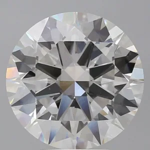 5.52 Carat Round F VS1 Lab Diamond