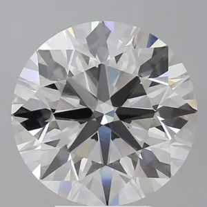 5.53 Carat Round F VVS2 Lab Diamond