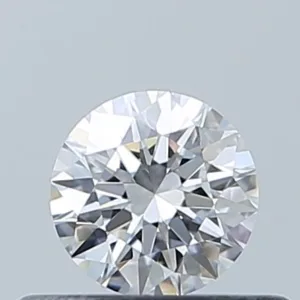 0.31 Carat Round D VVS1 Natural Diamond