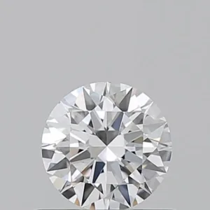 0.55 Carat Round E VVS2 Natural Diamond