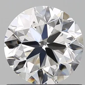 1 Carat Round F SI1 Natural Diamond
