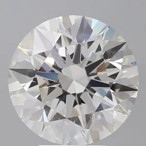 5.51 Carat Round F VS1 Lab Diamond