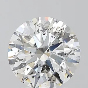 2.01 Carat Round F SI2 Natural Diamond