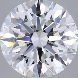 4.03 Carat Round E VVS2 Lab Diamond