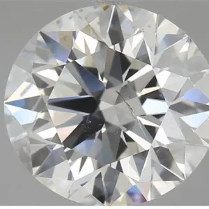 4.12 Carat Round F SI2 Natural Diamond