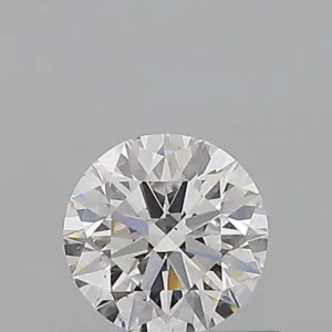0.5 Carat Round D VS2 Natural Diamond