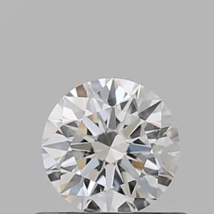 0.53 Carat Round E VS2 Natural Diamond