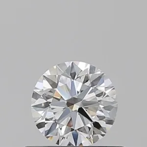 0.5 Carat Round E VVS2 Natural Diamond