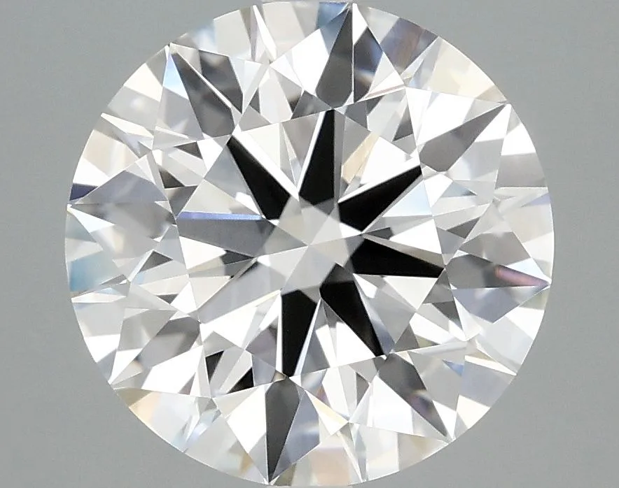 4.09 Carat Round F VVS2 Lab Diamond 1 4.09 Carat Round F VVS2 Lab Diamond