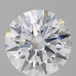 4.09 Carat Round E VVS2 Lab Diamond