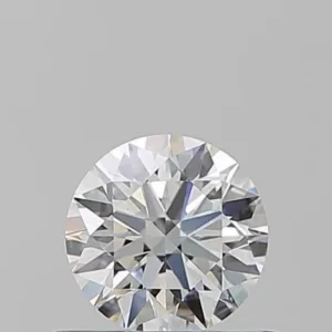 0.53 Carat Round D VS1 Natural Diamond