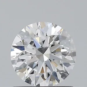 0.71 Carat Round D VVS1 Natural Diamond