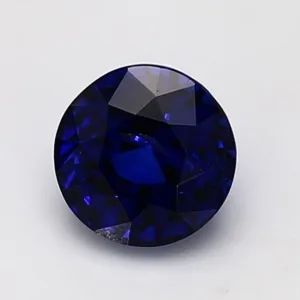 1.66 Carat Round Blue Natural Diamond