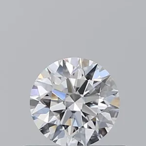 0.5 Carat Round D VVS1 Natural Diamond