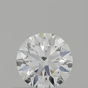 0.44 Carat Round D VVS2 Natural Diamond