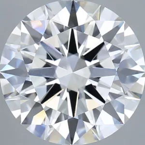 6.02 Carat Round F VVS2 Lab Diamond