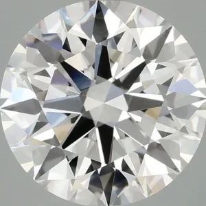 4.07 Carat Round F VVS2 Lab Diamond