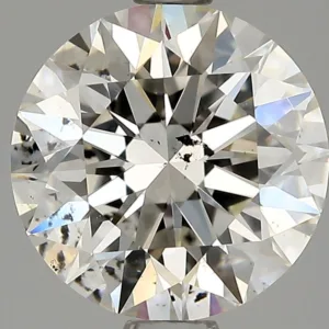 1.5 Carat Round I SI2 Natural Diamond