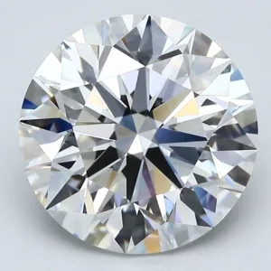 5.16 Carat Round H IF Natural Diamond
