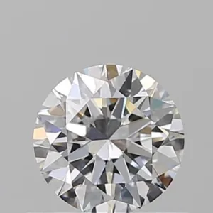 0.6 Carat Round D SI1 Natural Diamond