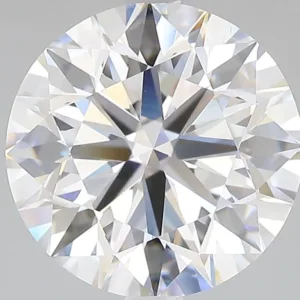5.03 Carat Round E VVS2 Lab Diamond