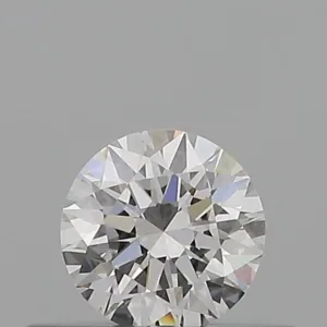 0.3 Carat Round D VVS1 Natural Diamond