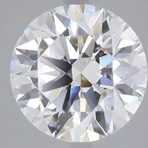 5.05 Carat Round F VVS2 Lab Diamond