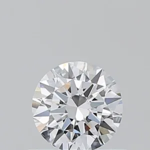 0.51 Carat Round D VVS1 Natural Diamond