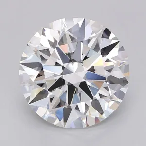 6.13 Carat Round F VVS2 Lab Diamond