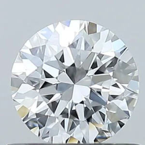0.6 Carat Round E VVS1 Natural Diamond