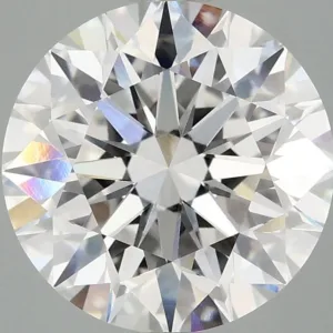 4.04 Carat Round E VVS2 Lab Diamond