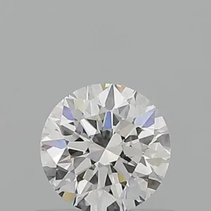 0.53 Carat Round D VVS1 Natural Diamond