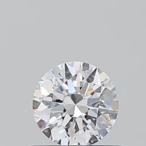 0.55 Carat Round D VVS1 Natural Diamond