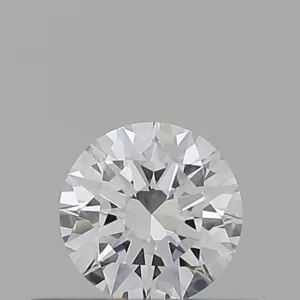 0.3 Carat Round D VVS1 Natural Diamond