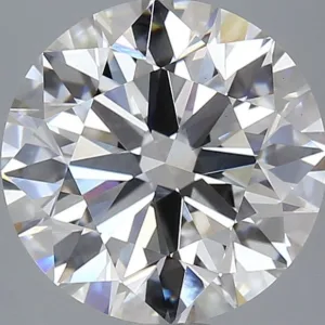 4.06 Carat Round G VVS2 Lab Diamond