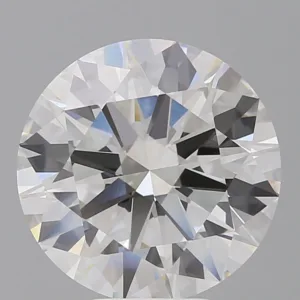 6.05 Carat Round F VVS2 Lab Diamond