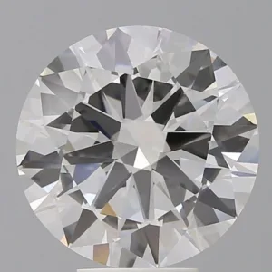 6.04 Carat Round E VVS2 Lab Diamond