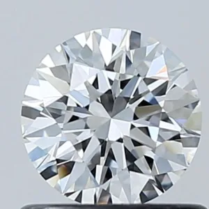 0.63 Carat Round E IF Natural Diamond