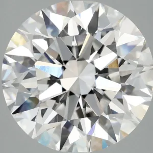 5.02 Carat Round F VVS2 Lab Diamond