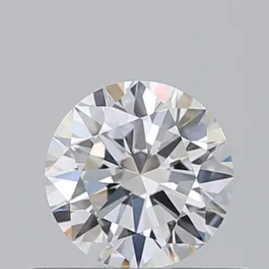 0.5 Carat Round D VVS2 Natural Diamond