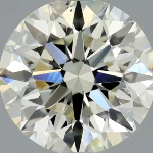 0.9 Carat Round K SI1 Natural Diamond