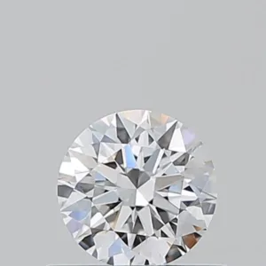 0.52 Carat Round D VVS2 Natural Diamond