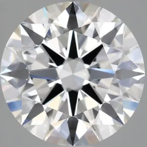 4.07 Carat Round G VVS2 Lab Diamond