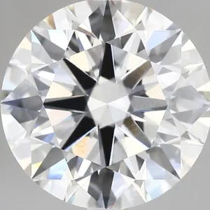 5.19 Carat Round E VVS2 Lab Diamond