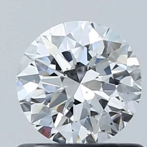 0.7 Carat Round D VS2 Natural Diamond