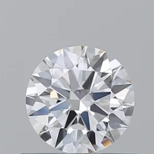 0.51 Carat Round D VVS1 Natural Diamond