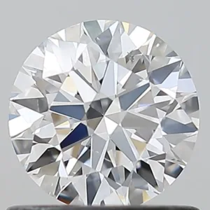 0.7 Carat Round D SI1 Natural Diamond