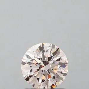 0.73 Carat Round Fancy Pink VS1 Lab Diamond