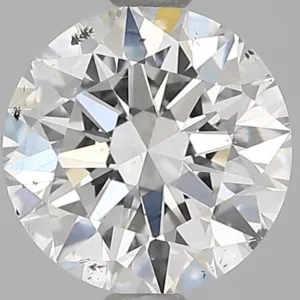 1 Carat Round E SI1 Natural Diamond