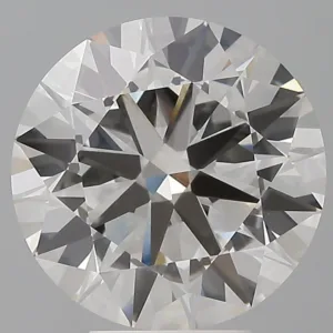 5.07 Carat Round F VVS2 Lab Diamond